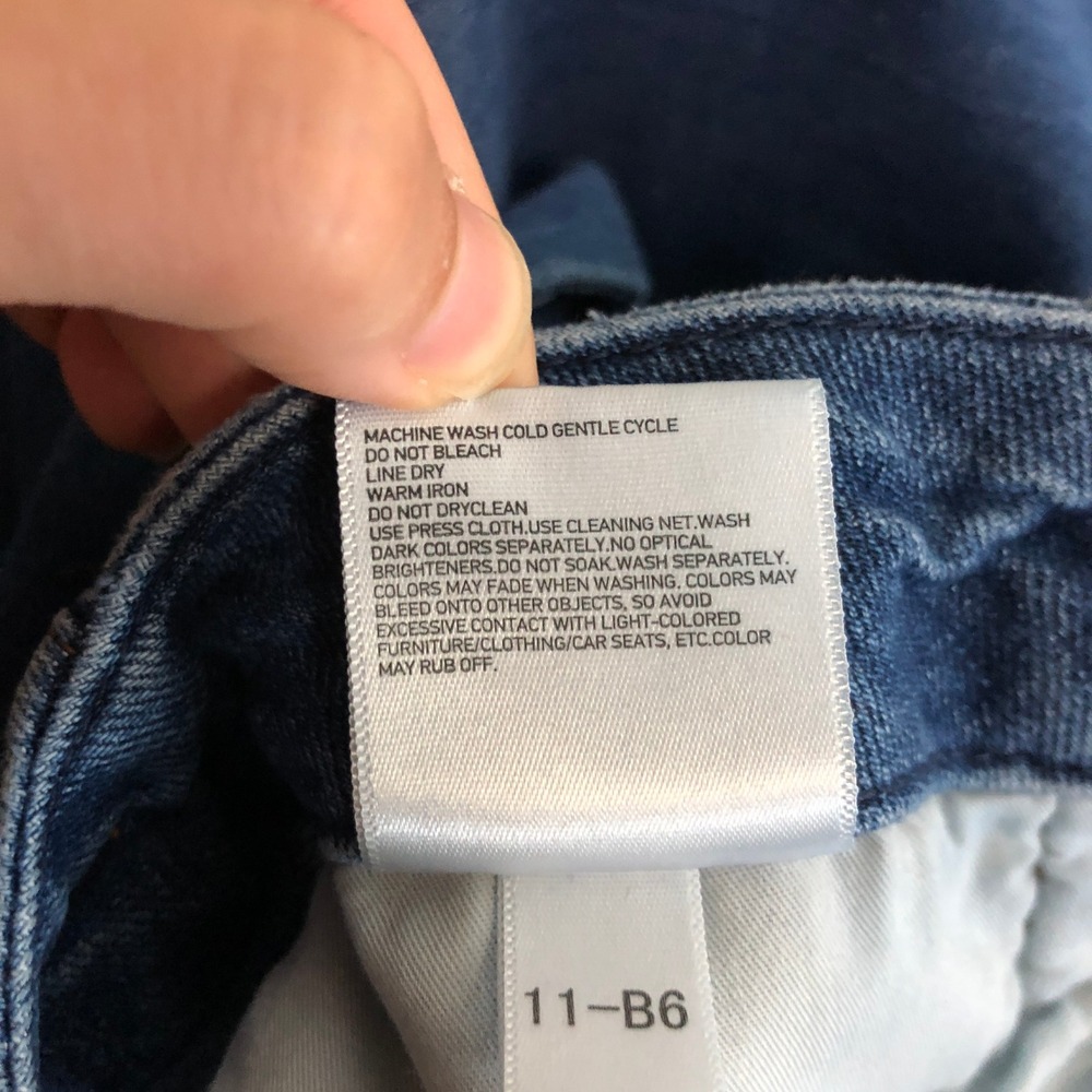 Uniqlo Womens Tapered Belted Pleated Jeans Size‎ 26 Blue MISSING BELT - Picture 11 of 15